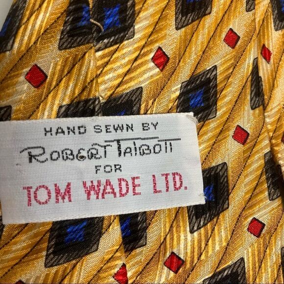 ROBERT TALBOTT, Men’s Yellow Tie - Picture 7 of 7